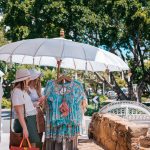 Shopping along the iconic street in Noosa